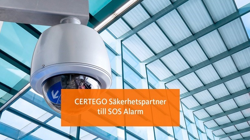 CERTEGO är nu säkerhetspartner till SOS Alarm
