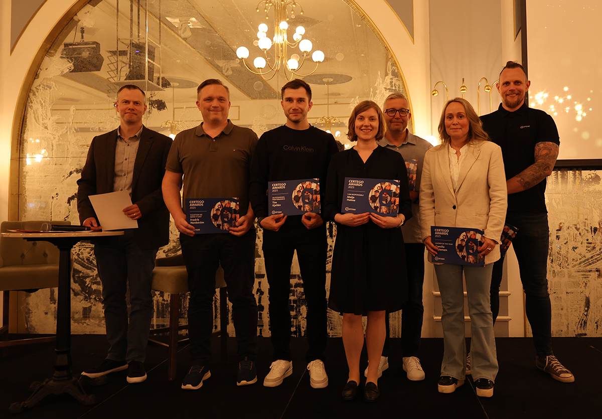 CERTEGO Awards 2025 – Vi firar våra vardagshjältar